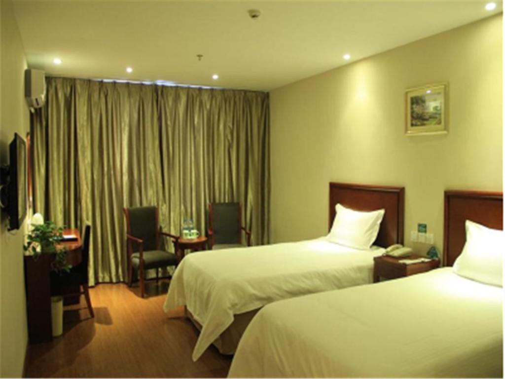 Greentree Inn Ji'Nan Xishichang Weiba Road Business Hotel Jinan Room photo